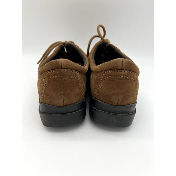 Womens Easy Spirit JP Whit Brown Suede Lace Up Casual Comfort Shoes Size 6 - Picture 8 of 9